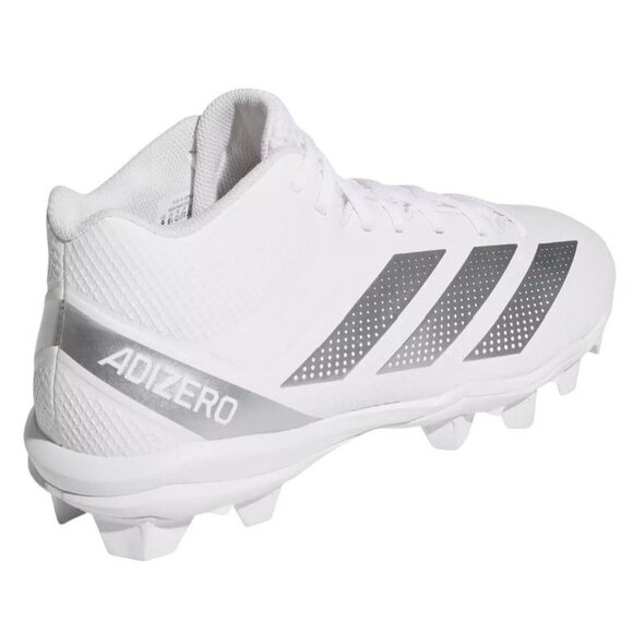 Adidas Adizero Impact 2 Spark White Molded Cleats IF5103 Men's Size 11.5 NWT - Picture 8 of 15